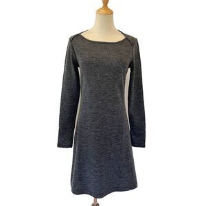 Merrell Grey Activewear Dress Small Long Sleeves Travel Lounge Athletic